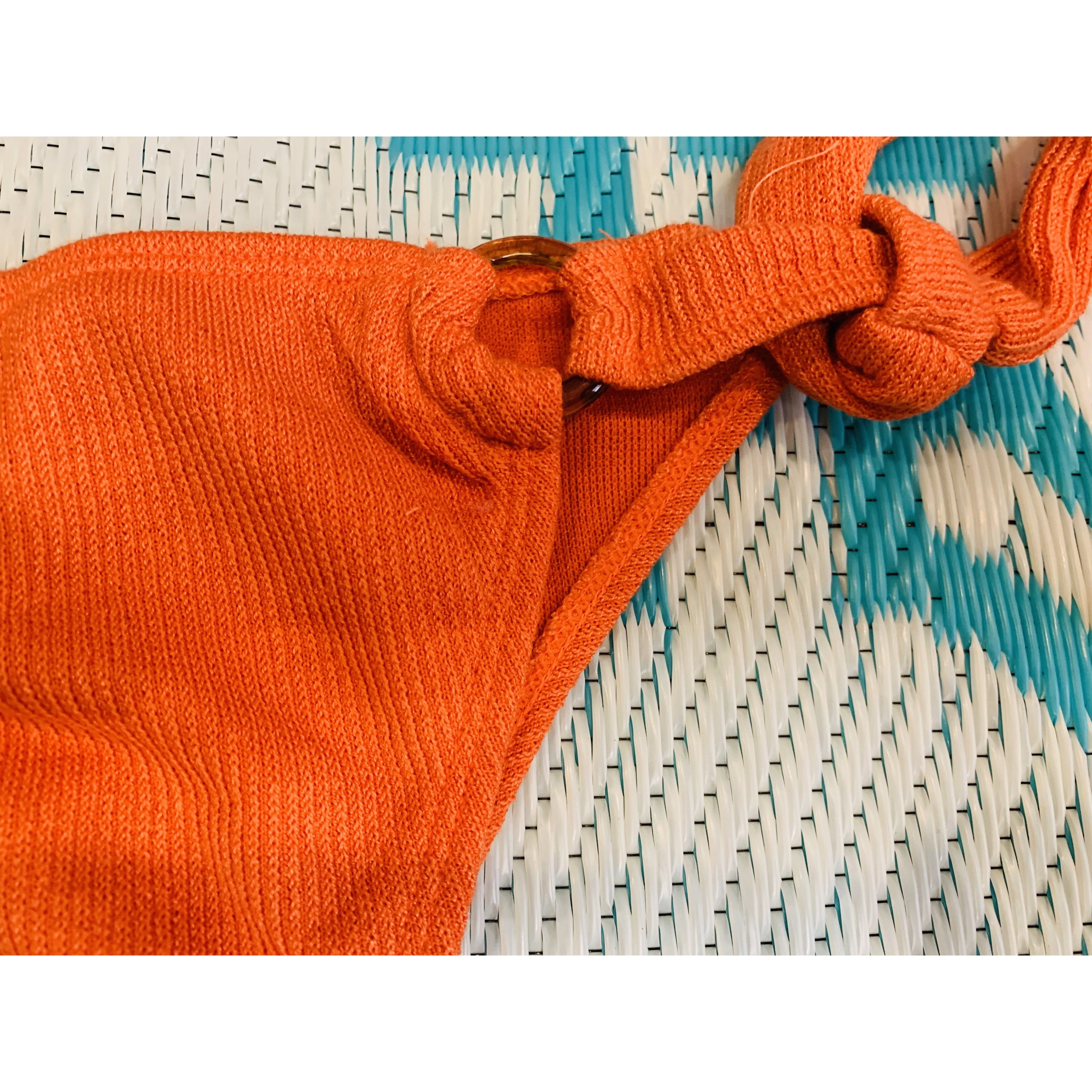 Summer Orange Two Piece